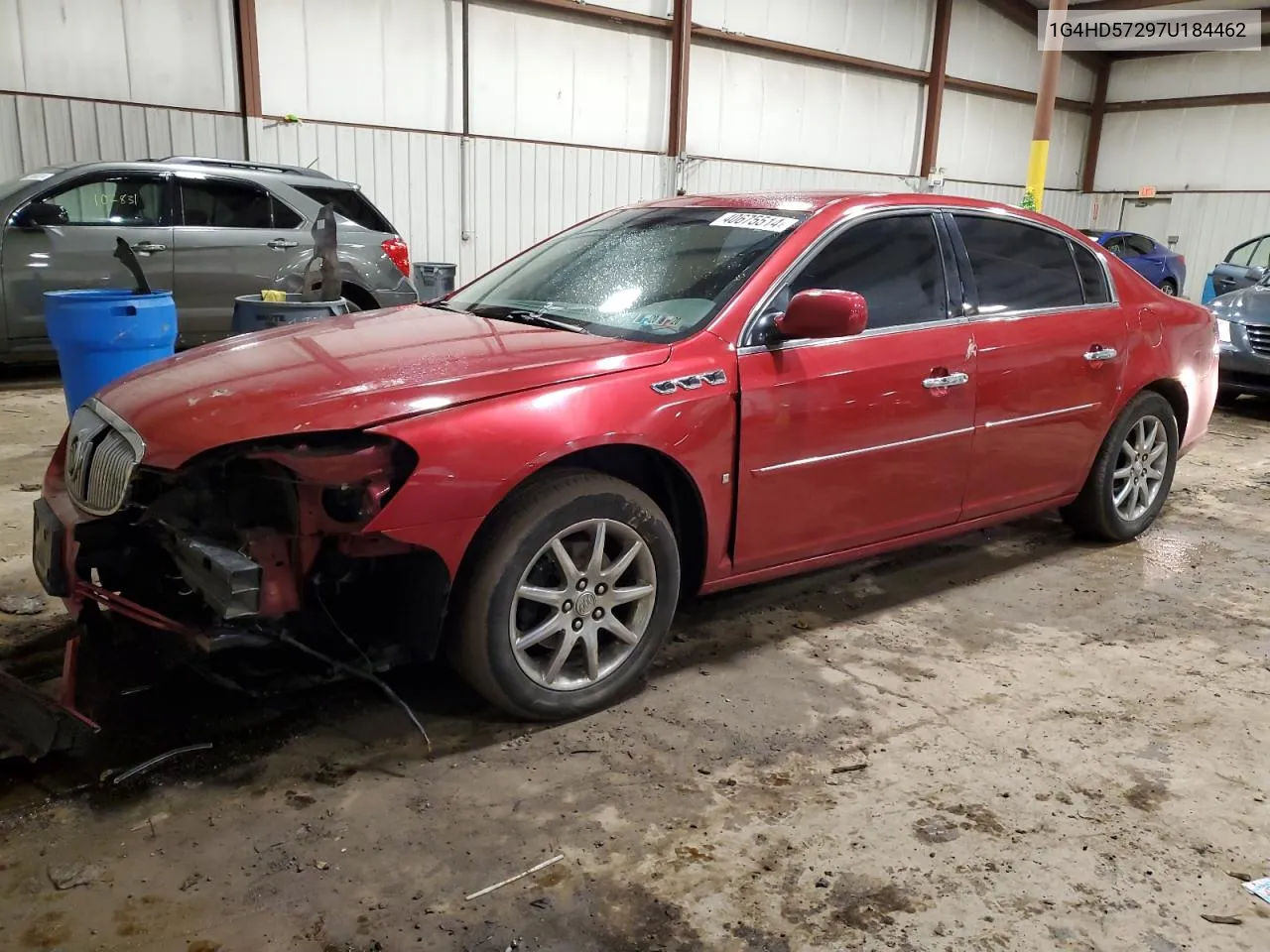 2007 Buick Lucerne Cxl VIN: 1G4HD57297U184462 Lot: 40675514