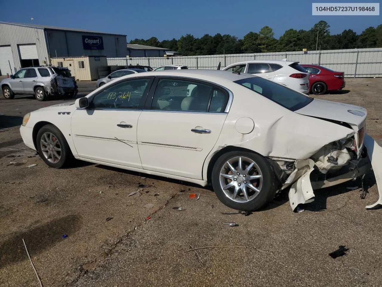 2007 Buick Lucerne Cxl VIN: 1G4HD57237U198468 Lot: 50613954