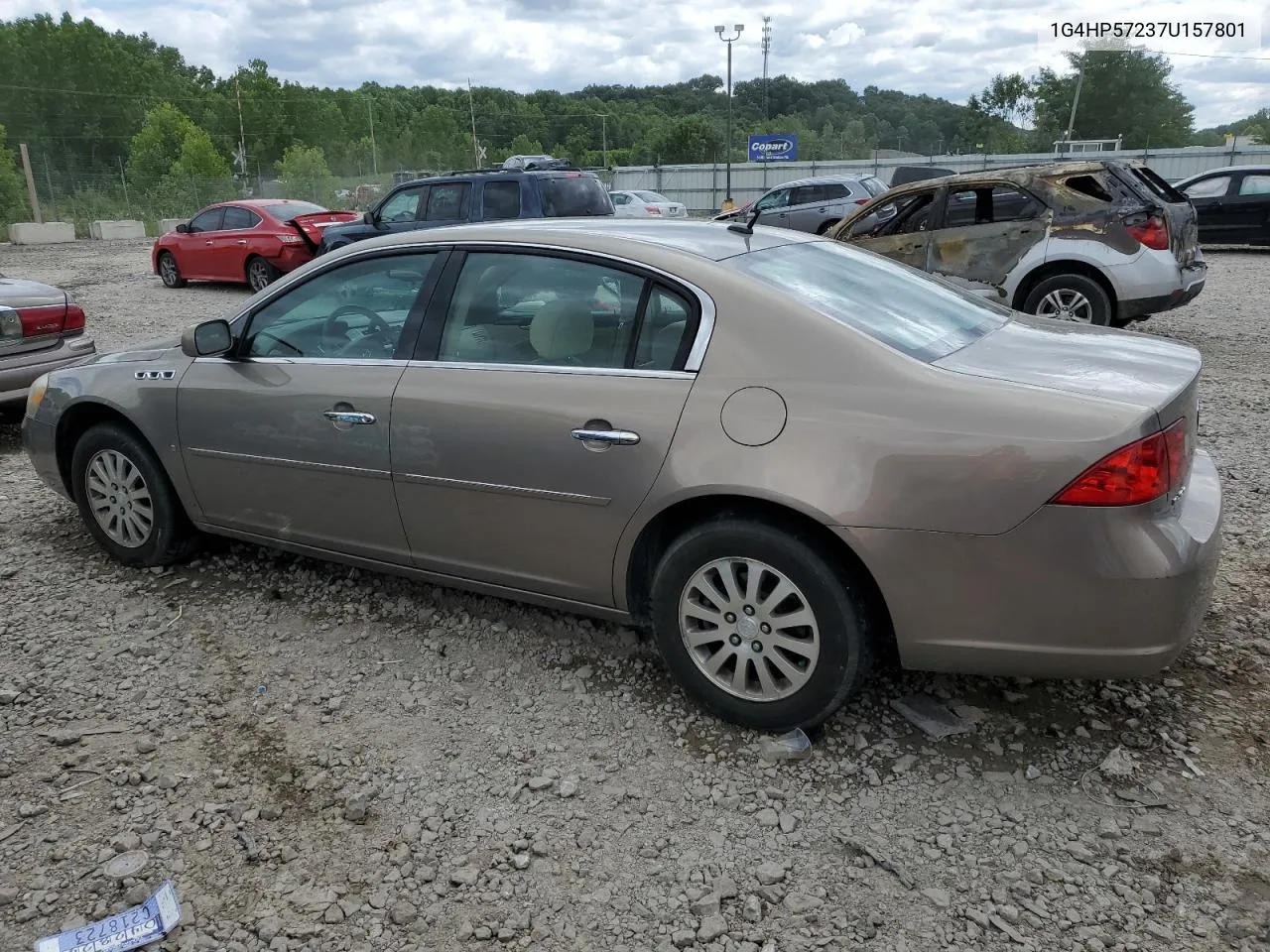 2007 Buick Lucerne Cx VIN: 1G4HP57237U157801 Lot: 57541054