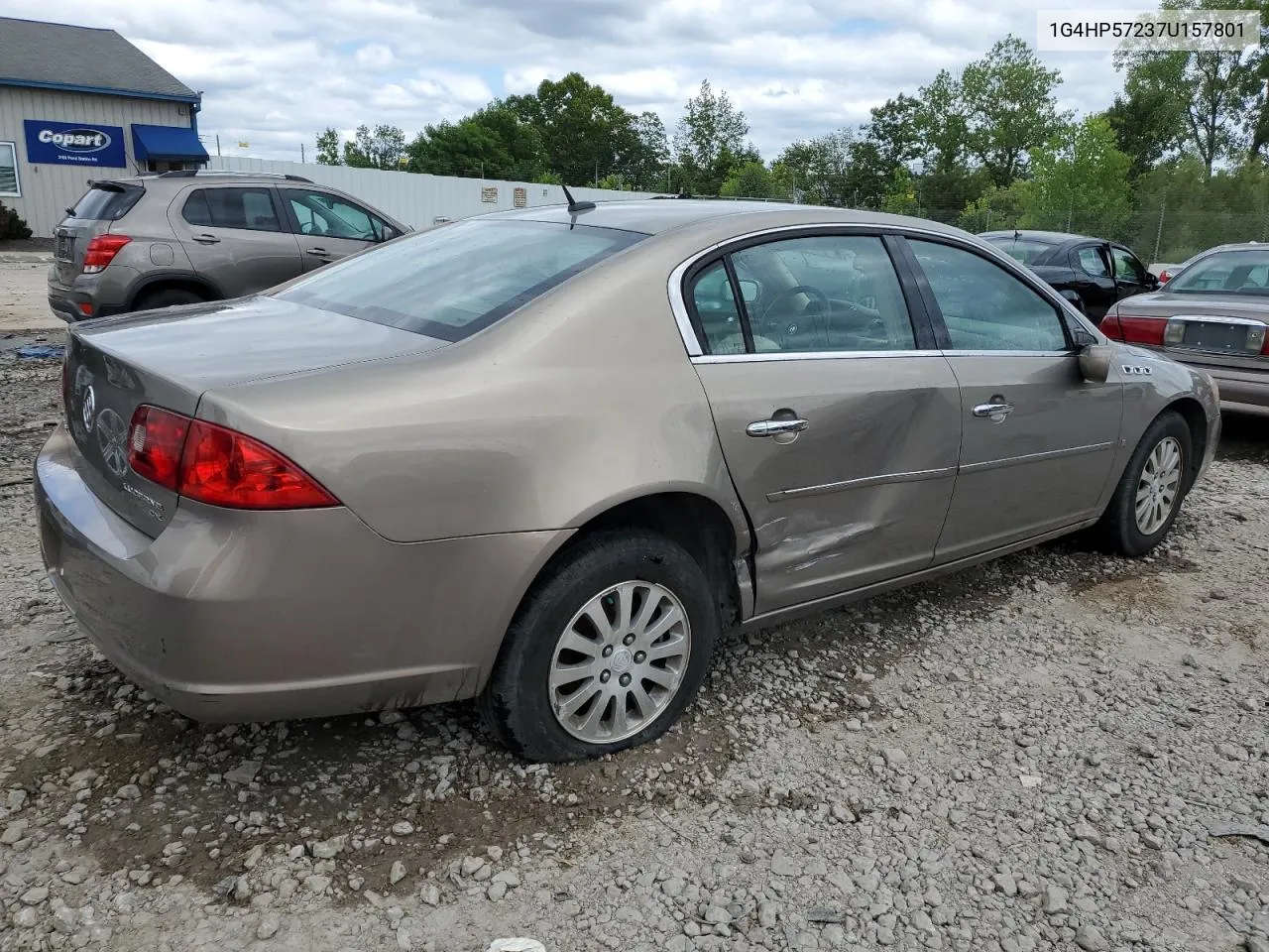 2007 Buick Lucerne Cx VIN: 1G4HP57237U157801 Lot: 57541054