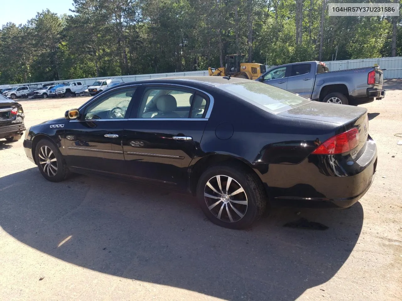 2007 Buick Lucerne Cxl VIN: 1G4HR57Y37U231586 Lot: 58176514