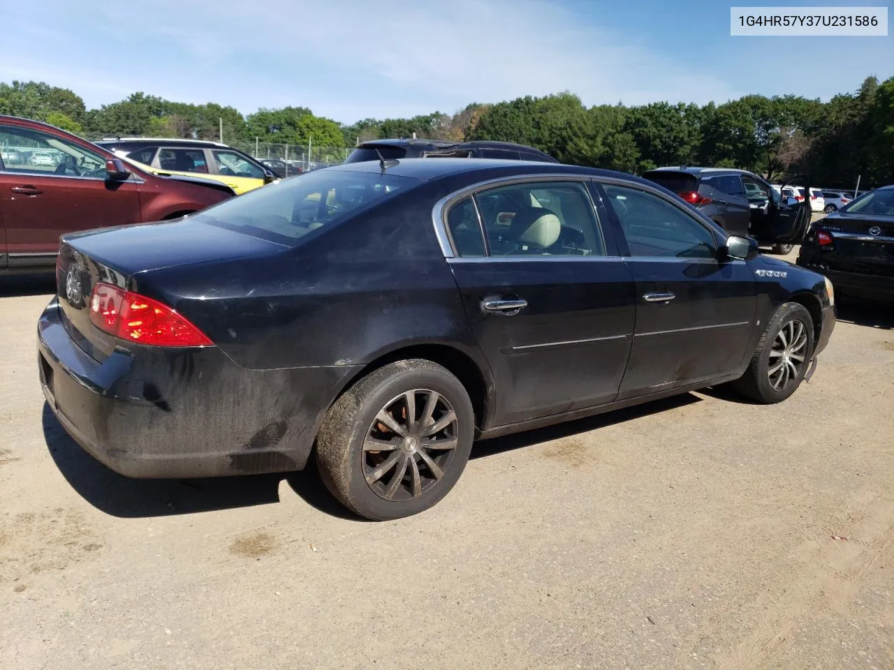 2007 Buick Lucerne Cxl VIN: 1G4HR57Y37U231586 Lot: 58176514