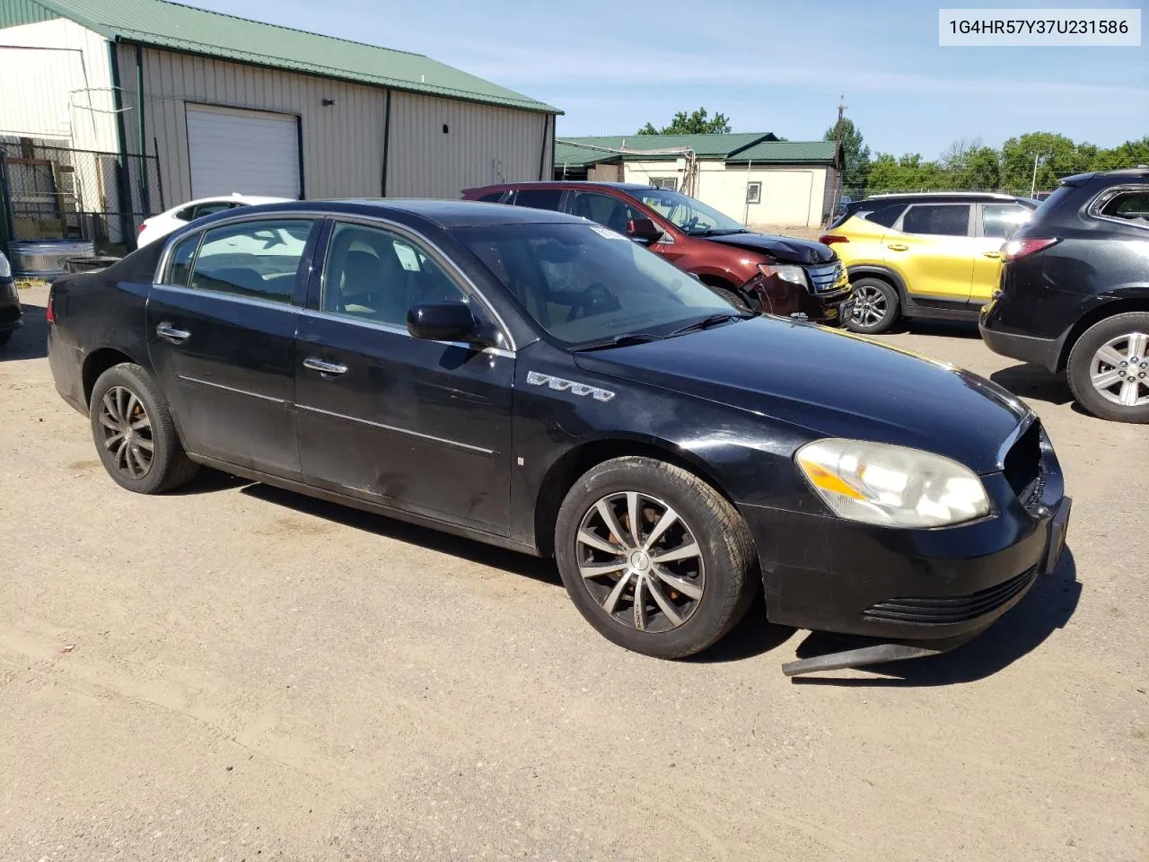 2007 Buick Lucerne Cxl VIN: 1G4HR57Y37U231586 Lot: 58176514