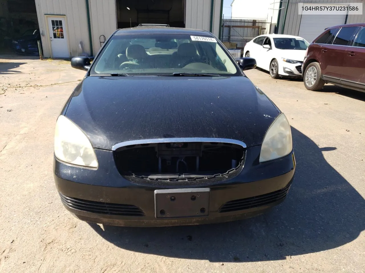 2007 Buick Lucerne Cxl VIN: 1G4HR57Y37U231586 Lot: 58176514