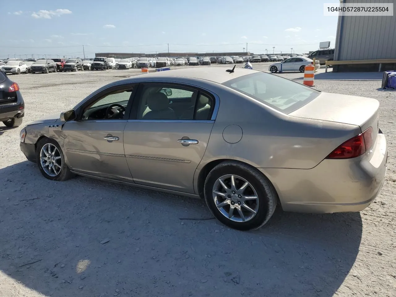 2007 Buick Lucerne Cxl VIN: 1G4HD57287U225504 Lot: 61838714