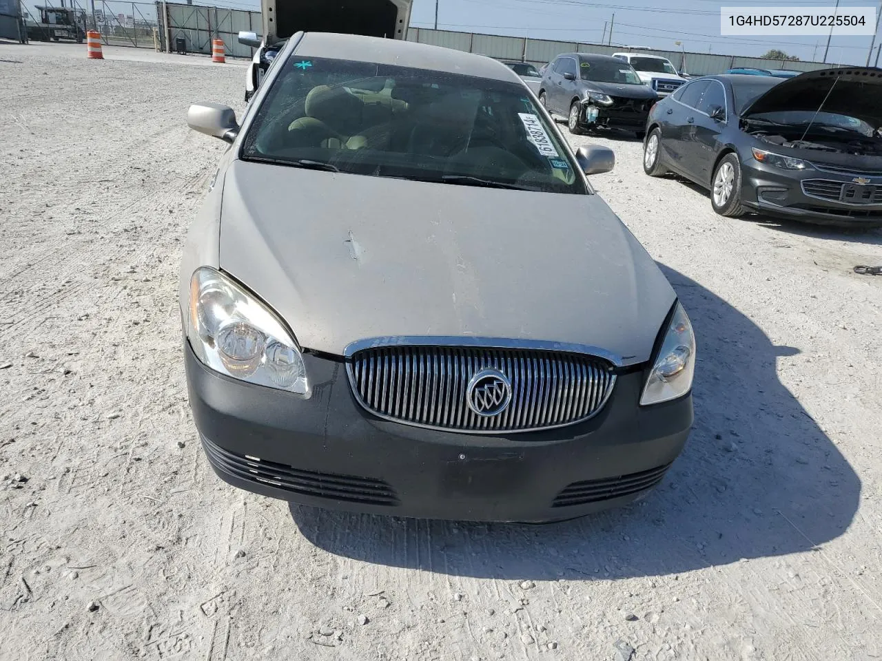 2007 Buick Lucerne Cxl VIN: 1G4HD57287U225504 Lot: 61838714