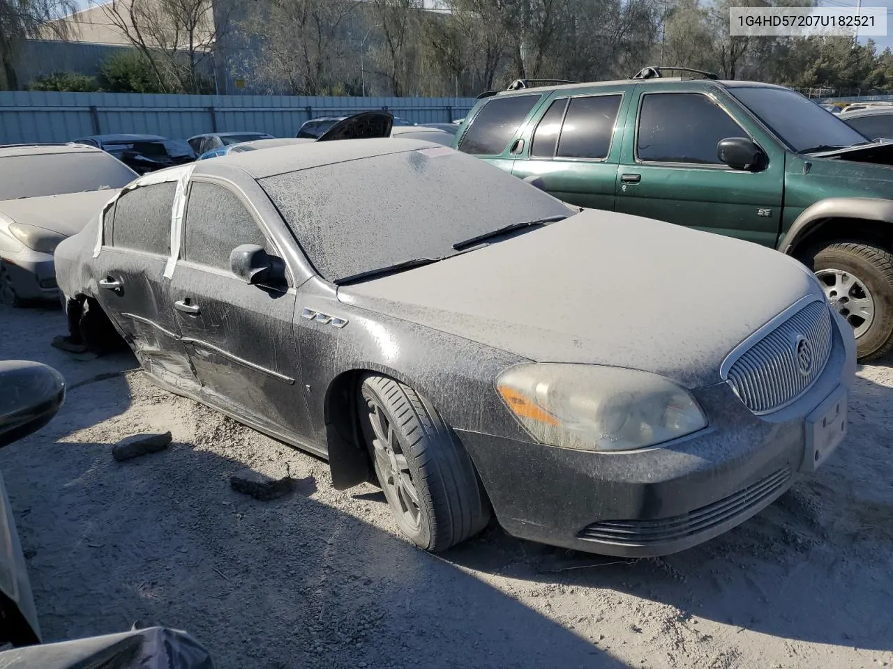 2007 Buick Lucerne Cxl VIN: 1G4HD57207U182521 Lot: 63350004