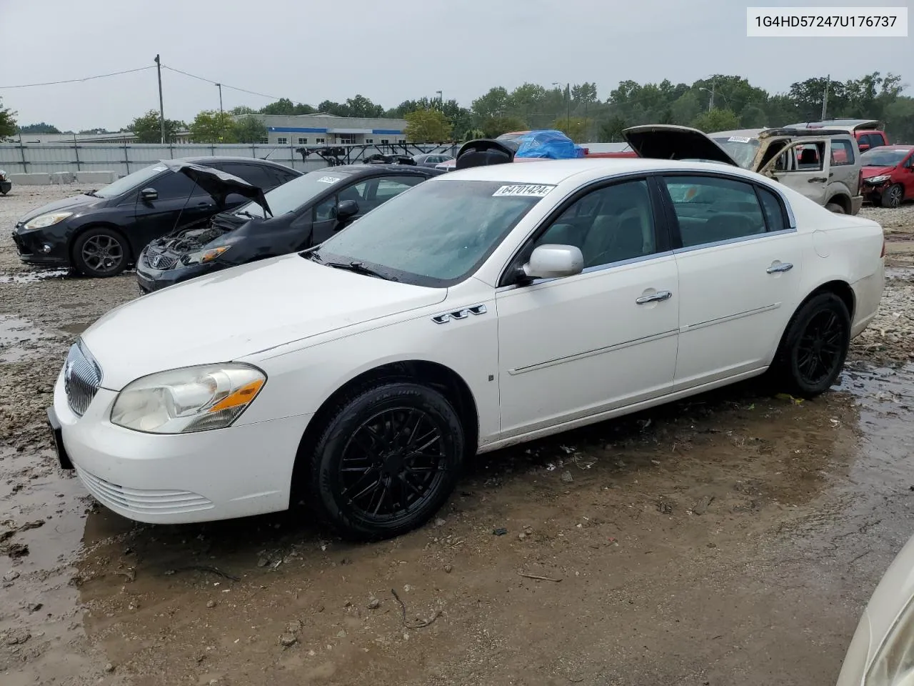 2007 Buick Lucerne Cxl VIN: 1G4HD57247U176737 Lot: 64701424