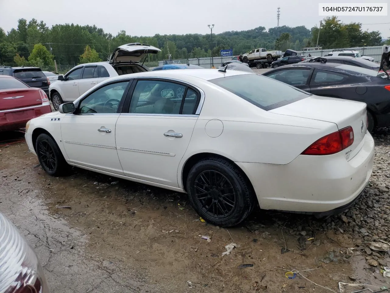 2007 Buick Lucerne Cxl VIN: 1G4HD57247U176737 Lot: 64701424