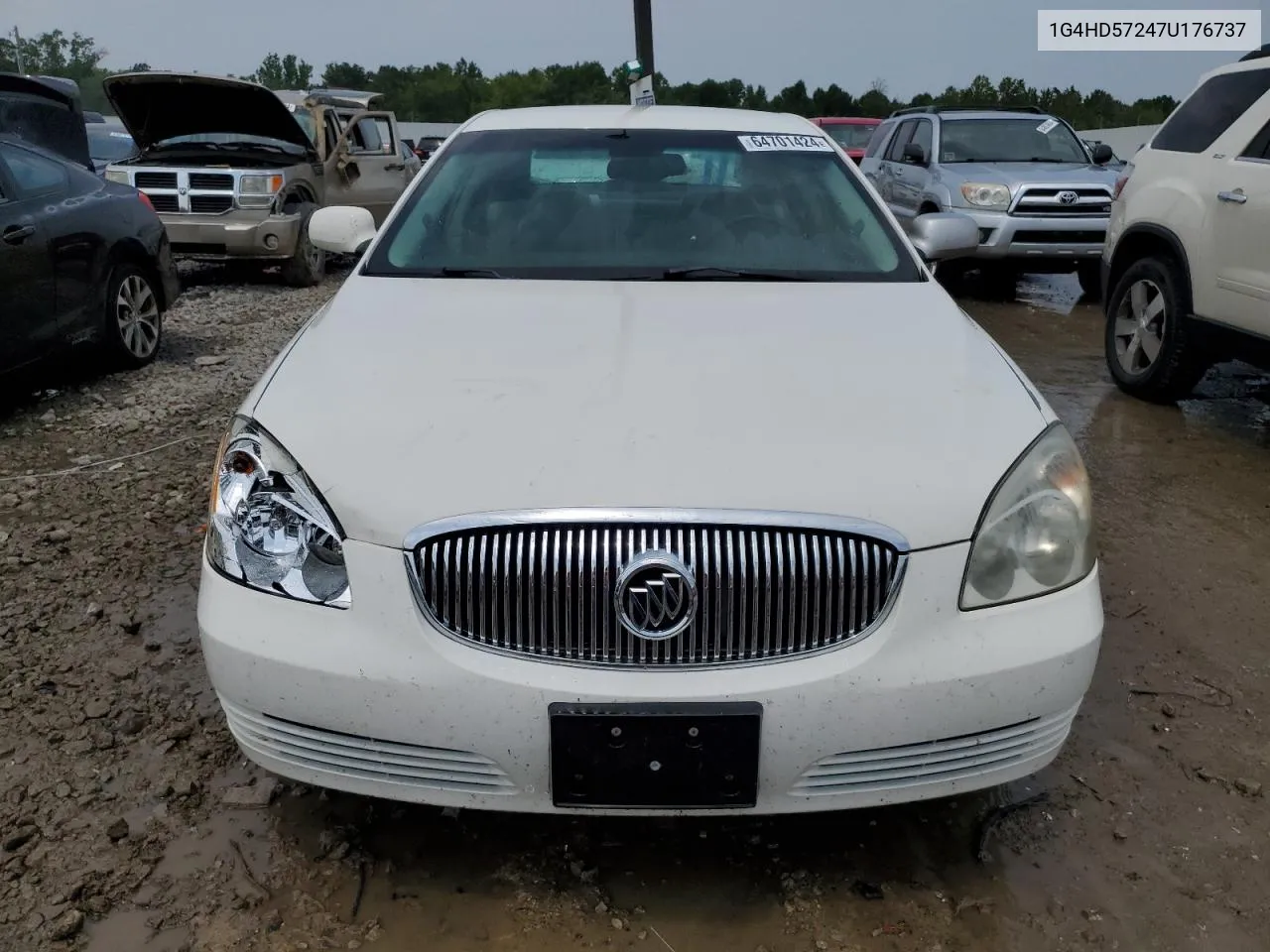 2007 Buick Lucerne Cxl VIN: 1G4HD57247U176737 Lot: 64701424