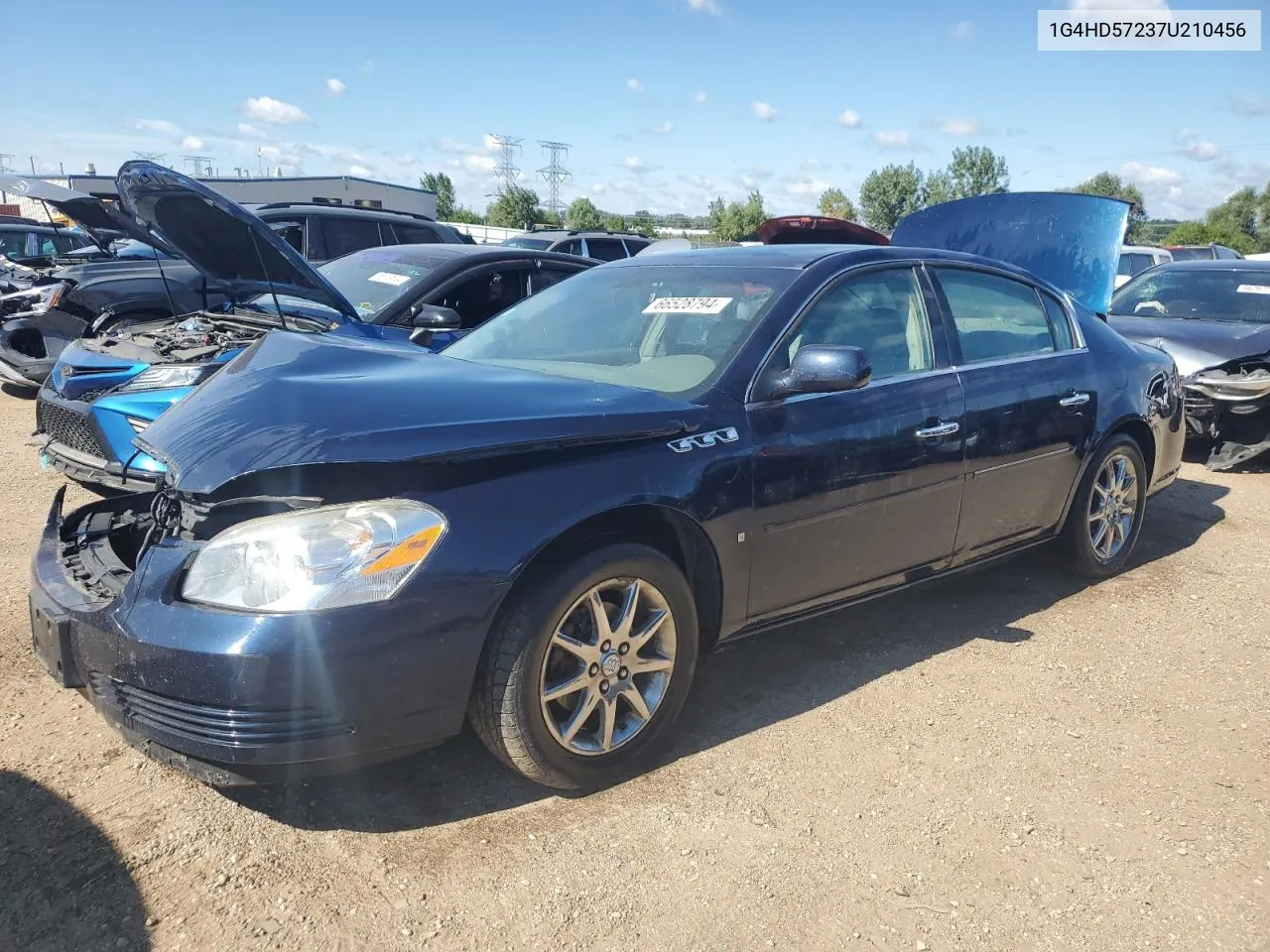 1G4HD57237U210456 2007 Buick Lucerne Cxl