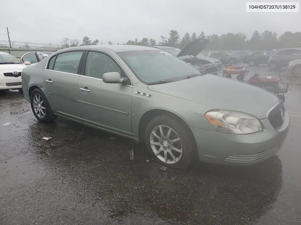 2007 Buick Lucerne Cxl VIN: 1G4HD57207U138129 Lot: 66645684