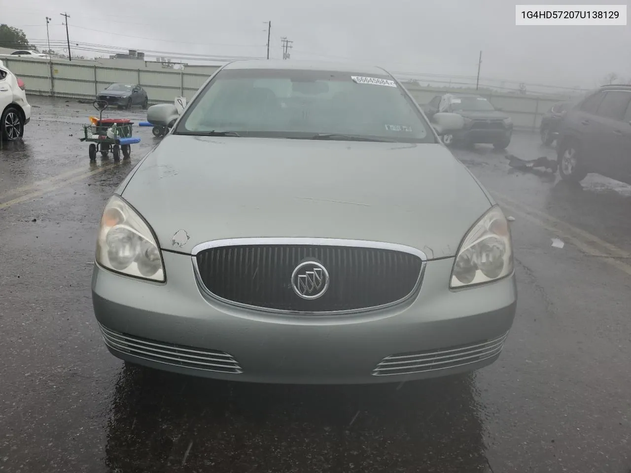 2007 Buick Lucerne Cxl VIN: 1G4HD57207U138129 Lot: 66645684