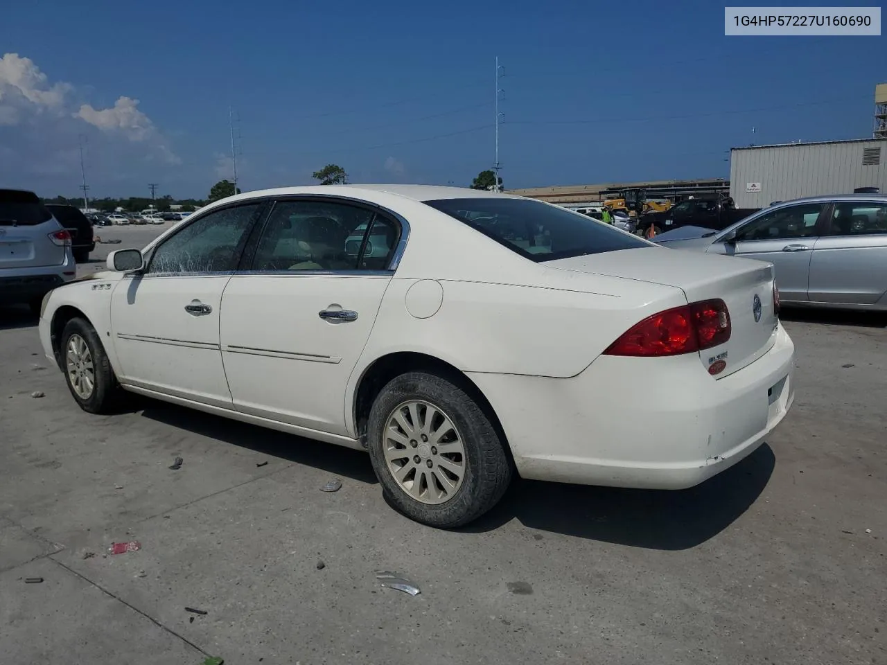 2007 Buick Lucerne Cx VIN: 1G4HP57227U160690 Lot: 67077504