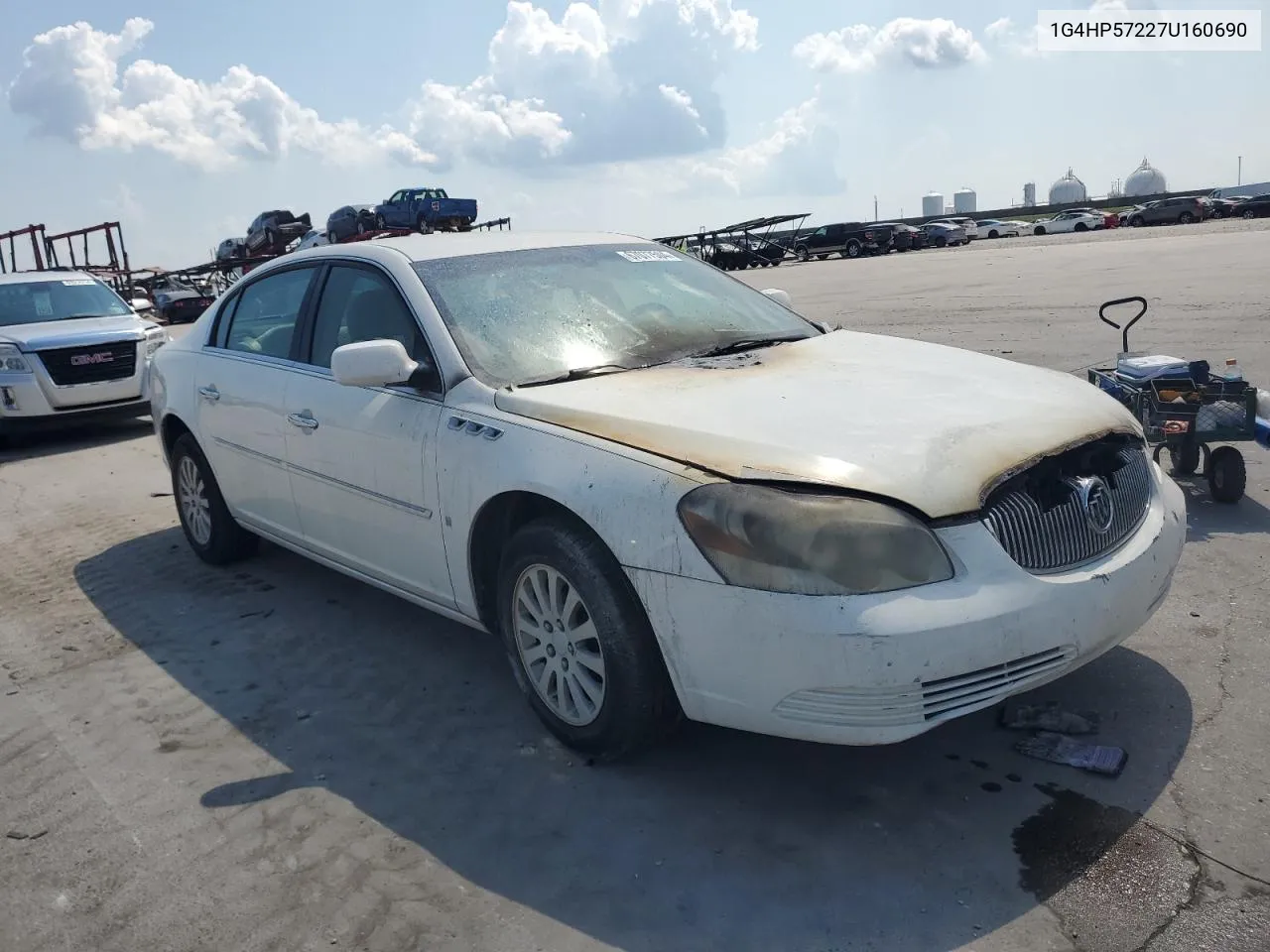 2007 Buick Lucerne Cx VIN: 1G4HP57227U160690 Lot: 67077504