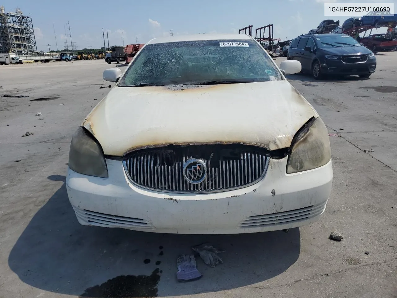 2007 Buick Lucerne Cx VIN: 1G4HP57227U160690 Lot: 67077504