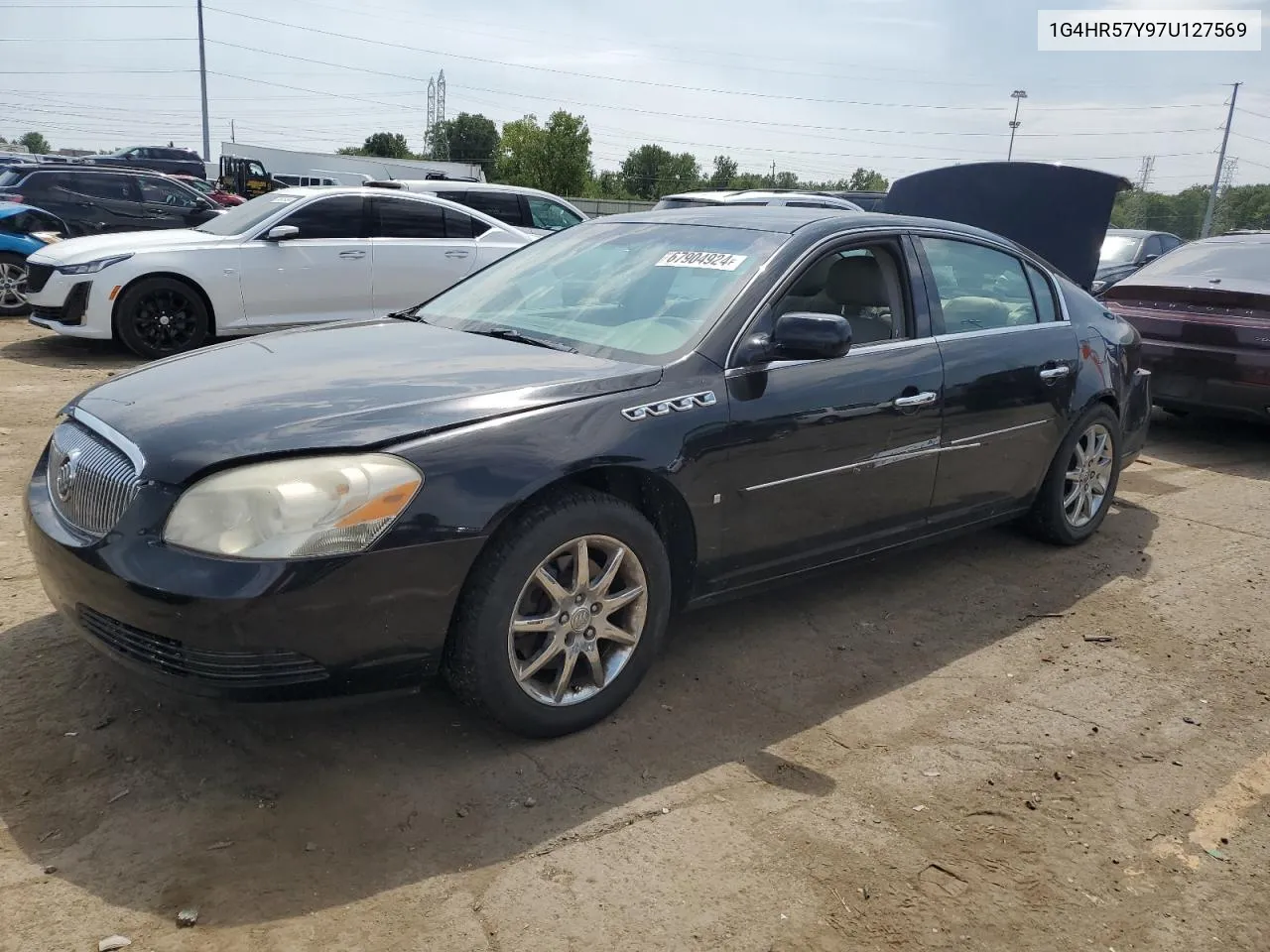 2007 Buick Lucerne Cxl VIN: 1G4HR57Y97U127569 Lot: 67904924