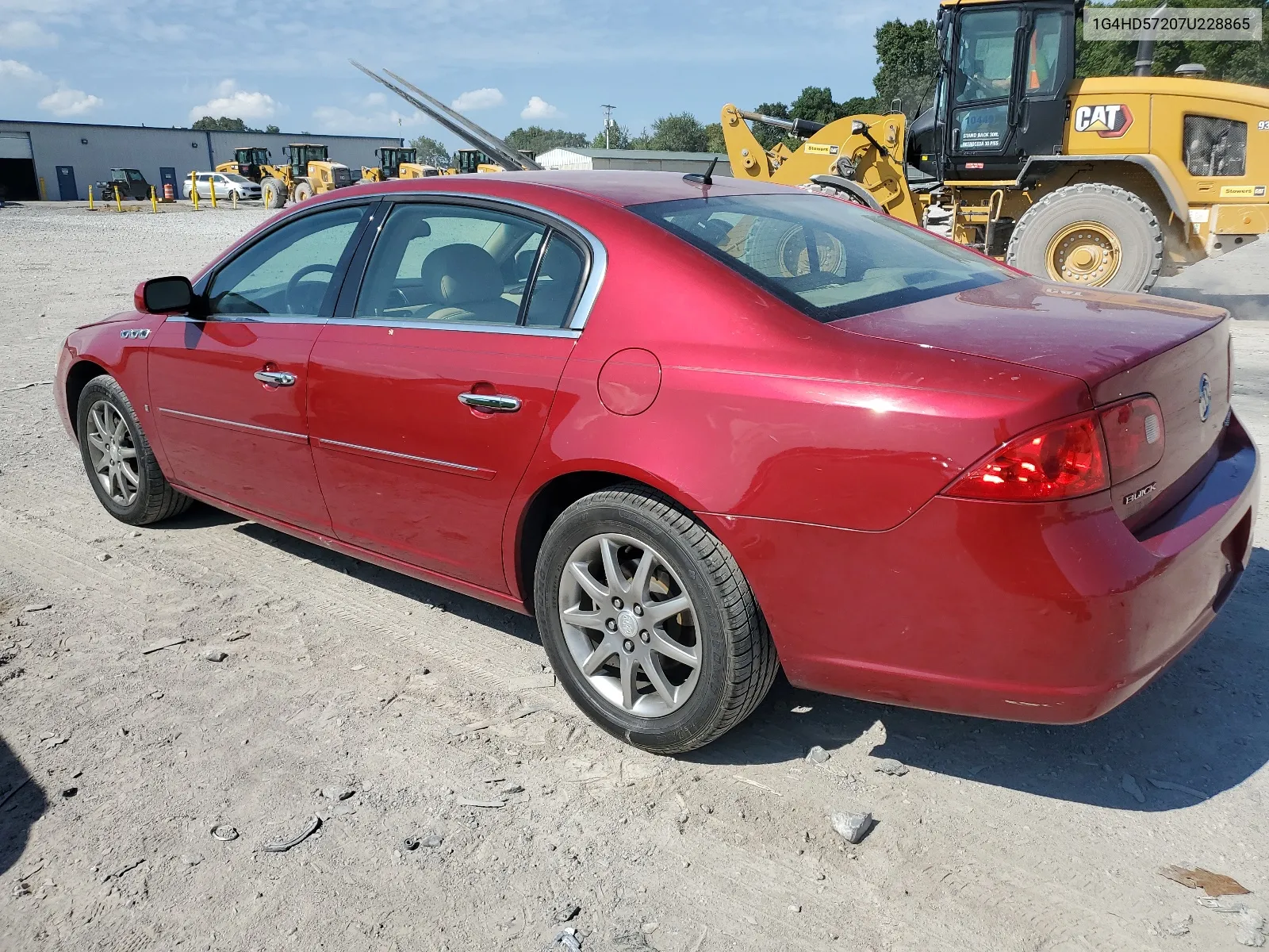 2007 Buick Lucerne Cxl VIN: 1G4HD57207U228865 Lot: 67983324