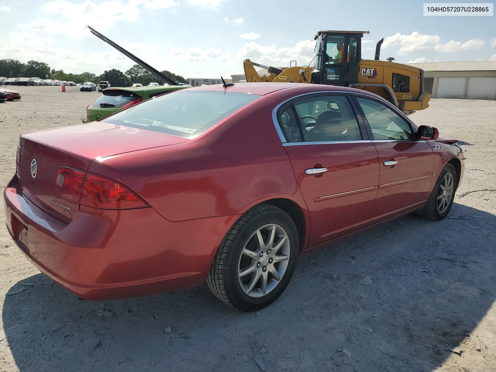 2007 Buick Lucerne Cxl VIN: 1G4HD57207U228865 Lot: 67983324