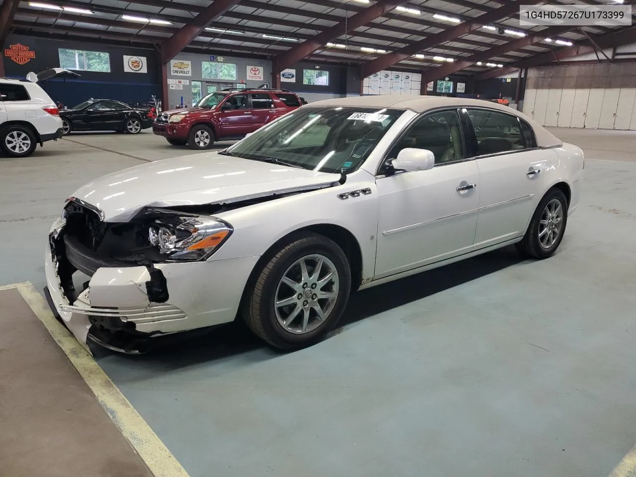 2007 Buick Lucerne Cxl VIN: 1G4HD57267U173399 Lot: 68185574