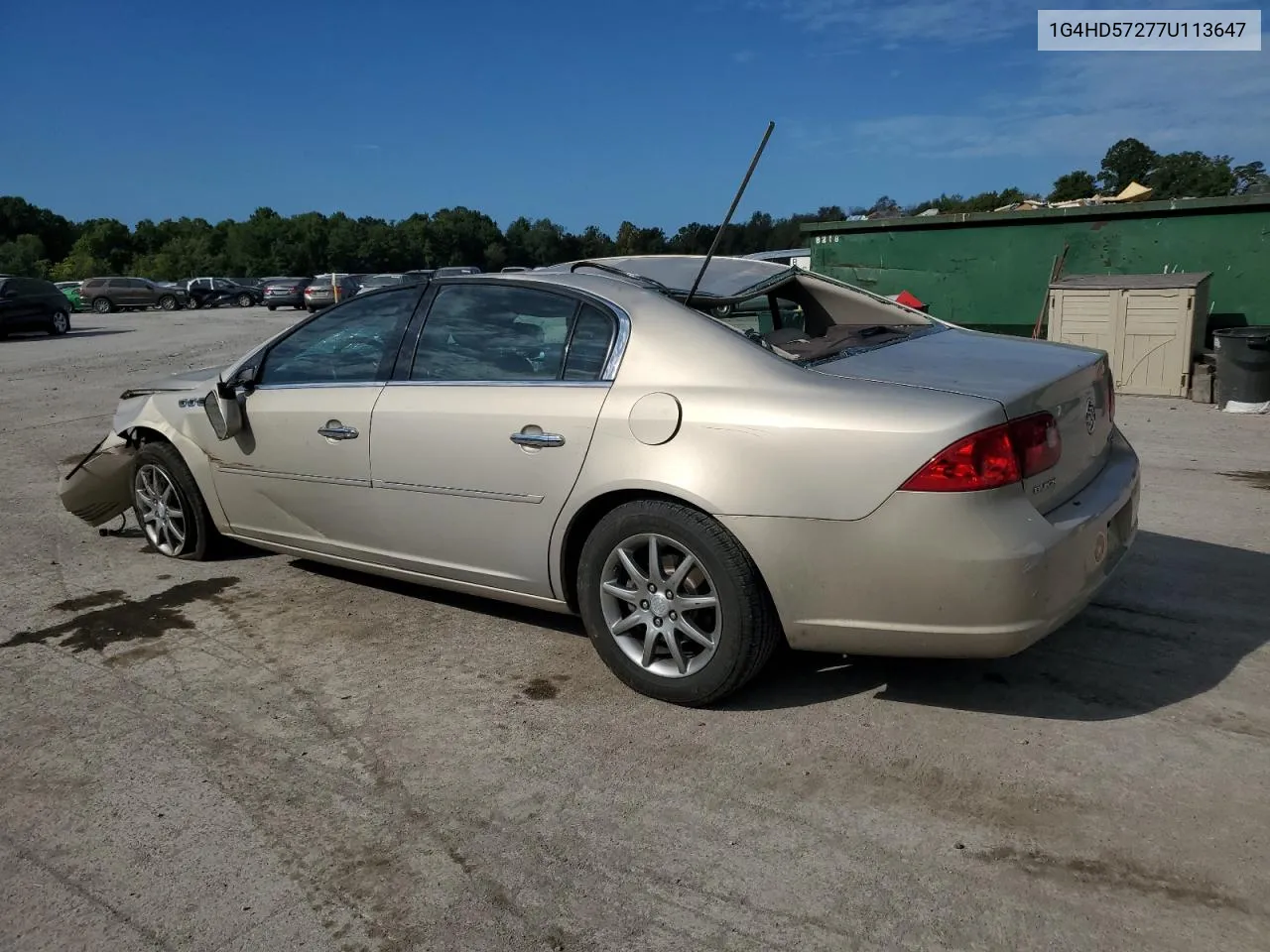 1G4HD57277U113647 2007 Buick Lucerne Cxl