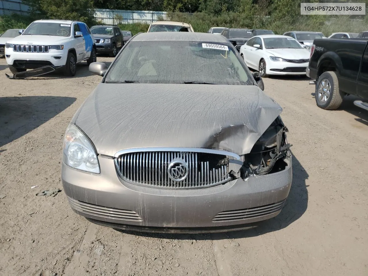 2007 Buick Lucerne Cx VIN: 1G4HP572X7U134628 Lot: 69559564