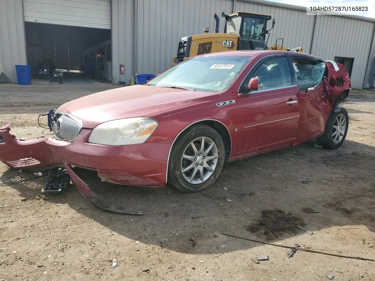 2007 Buick Lucerne Cxl VIN: 1G4HD57287U165823 Lot: 69597014