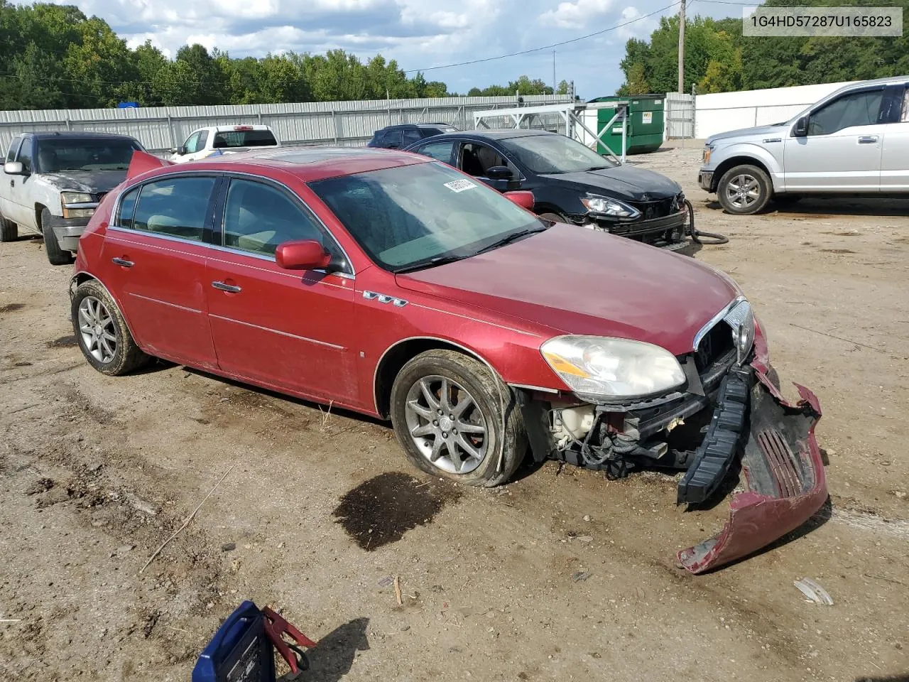 2007 Buick Lucerne Cxl VIN: 1G4HD57287U165823 Lot: 69597014