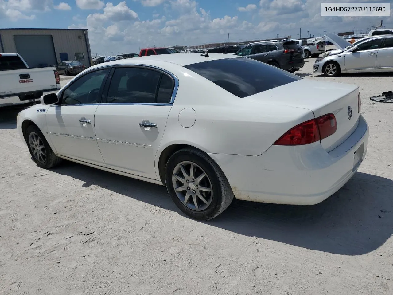 2007 Buick Lucerne Cxl VIN: 1G4HD57277U115690 Lot: 69706364