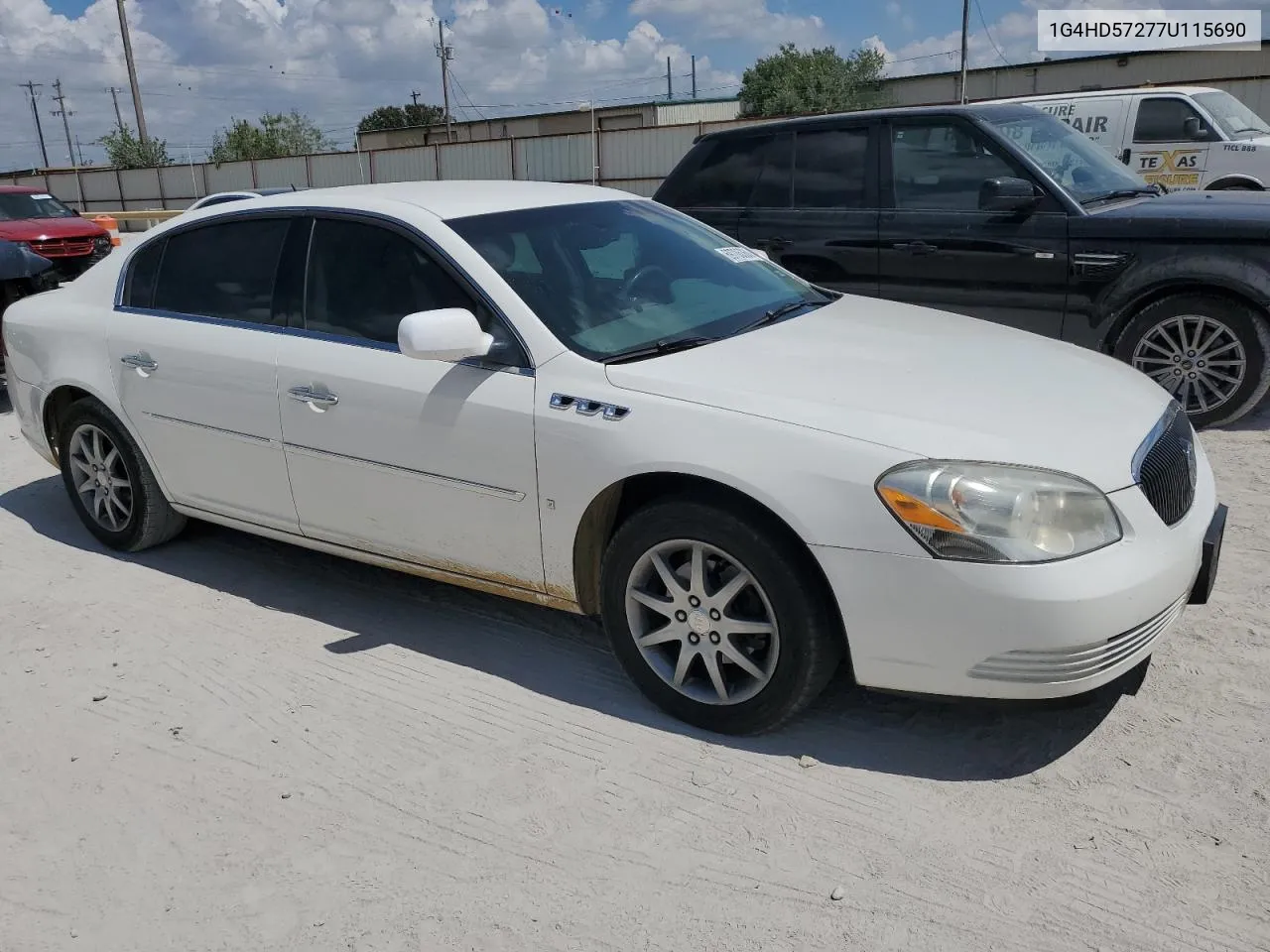 2007 Buick Lucerne Cxl VIN: 1G4HD57277U115690 Lot: 69706364