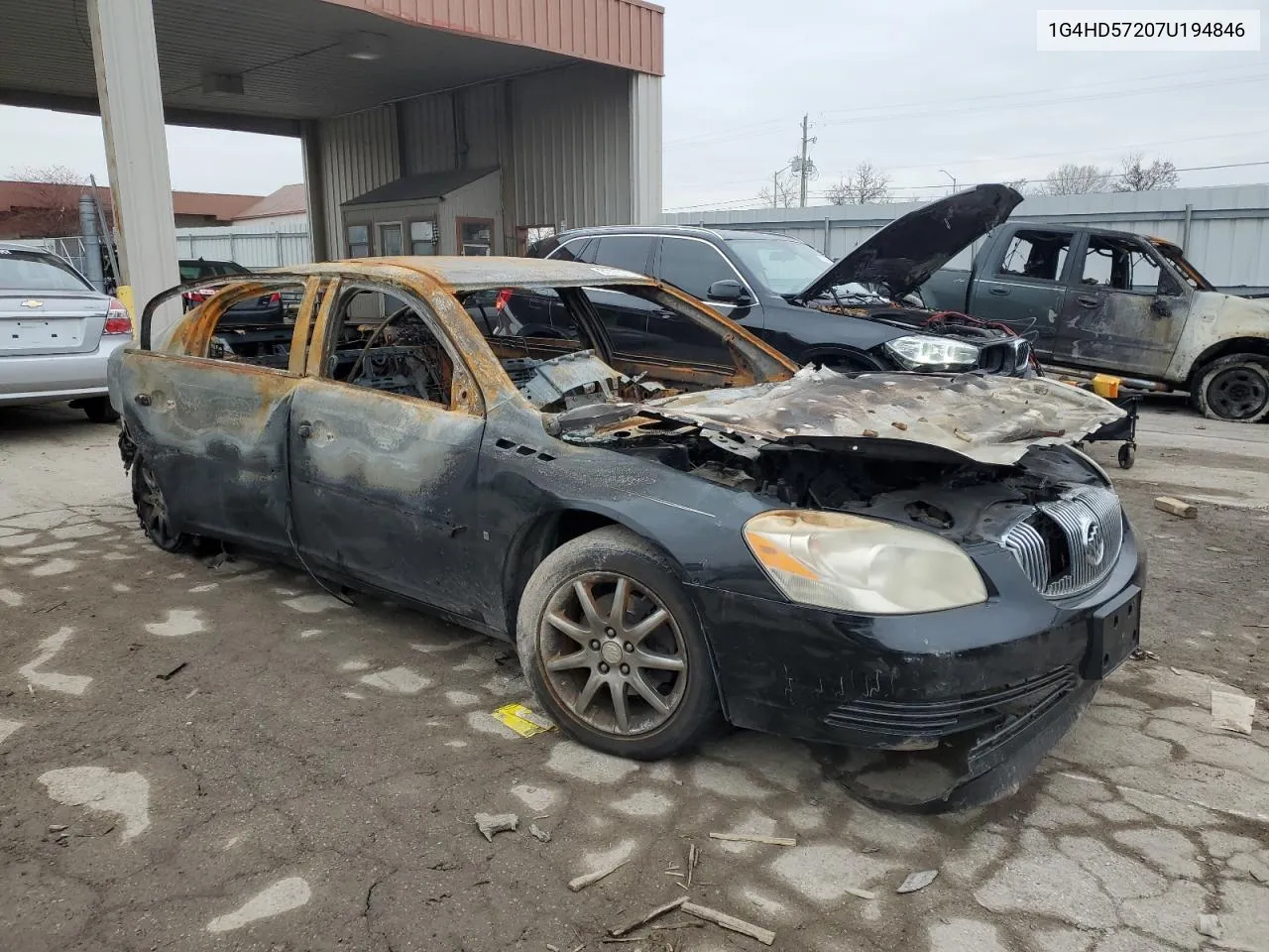 2007 Buick Lucerne Cxl VIN: 1G4HD57207U194846 Lot: 69741104