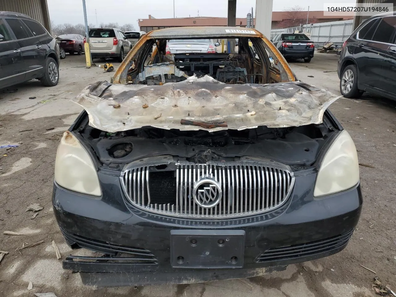 2007 Buick Lucerne Cxl VIN: 1G4HD57207U194846 Lot: 69741104