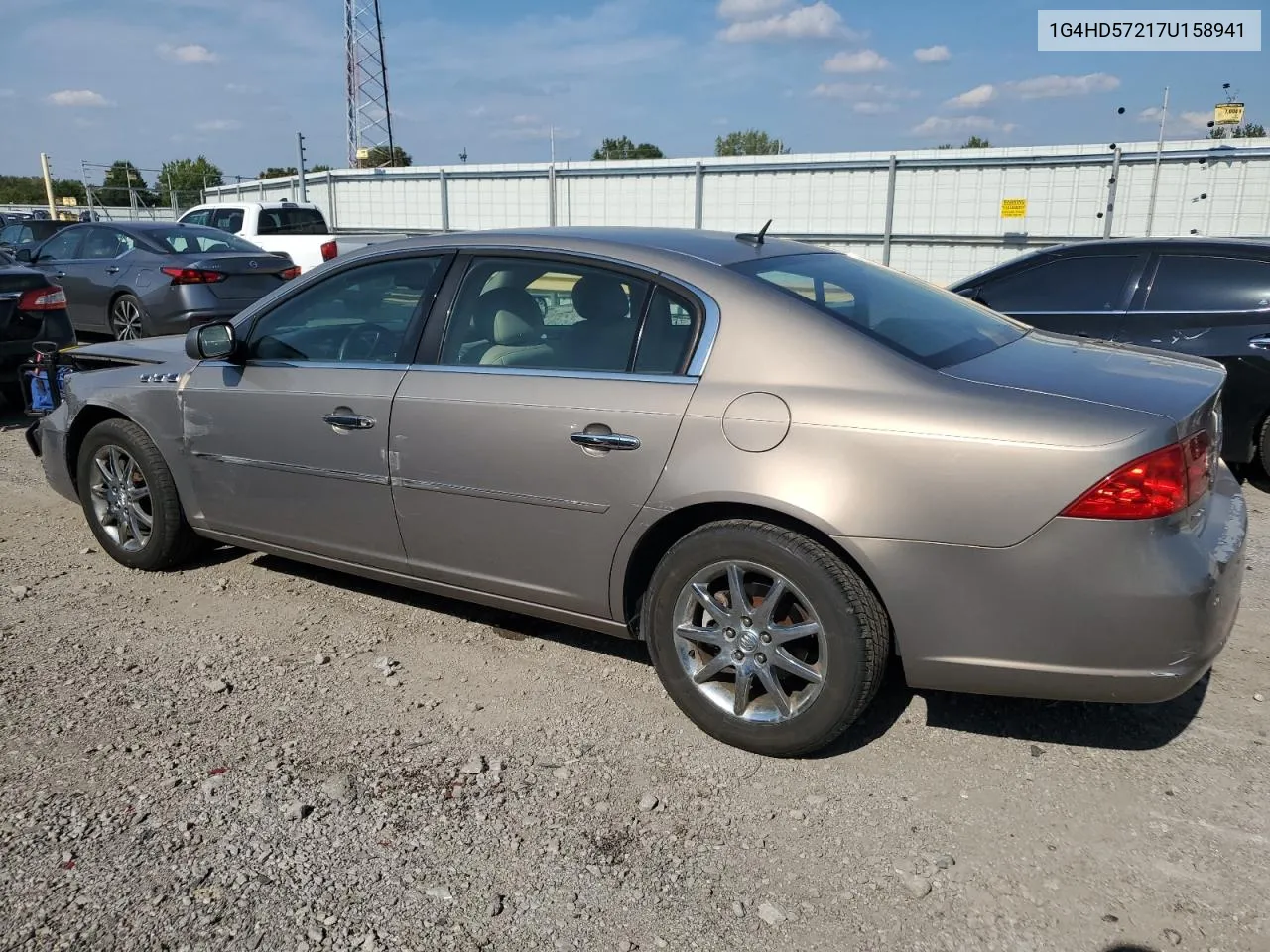 2007 Buick Lucerne Cxl VIN: 1G4HD57217U158941 Lot: 70080034