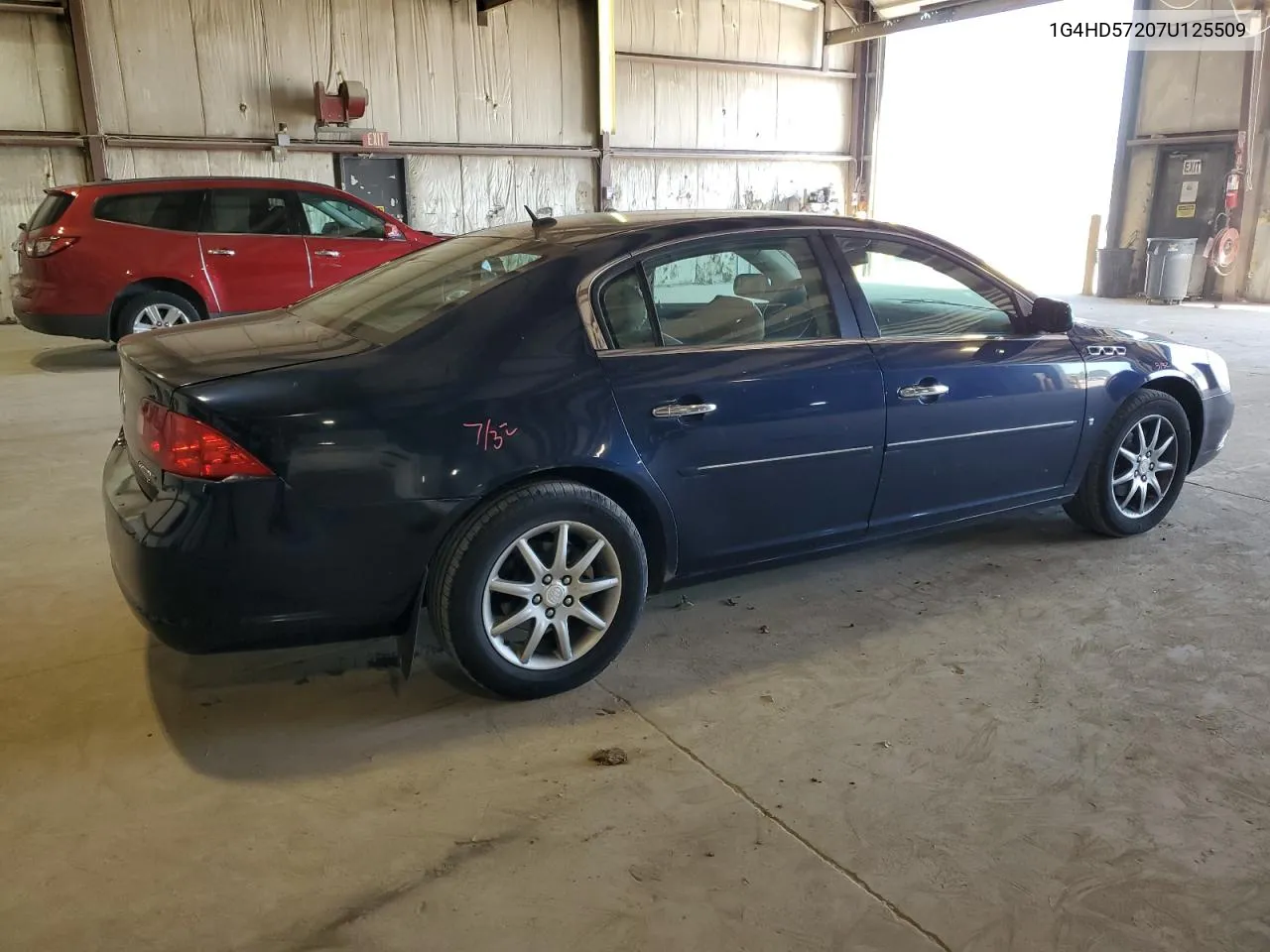 2007 Buick Lucerne Cxl VIN: 1G4HD57207U125509 Lot: 70186114