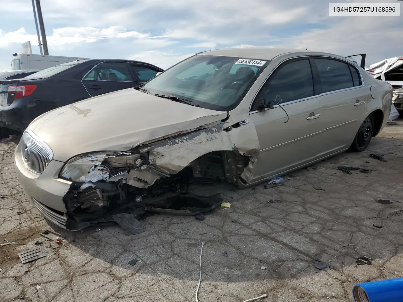 2007 Buick Lucerne Cxl VIN: 1G4HD57257U168596 Lot: 70239074