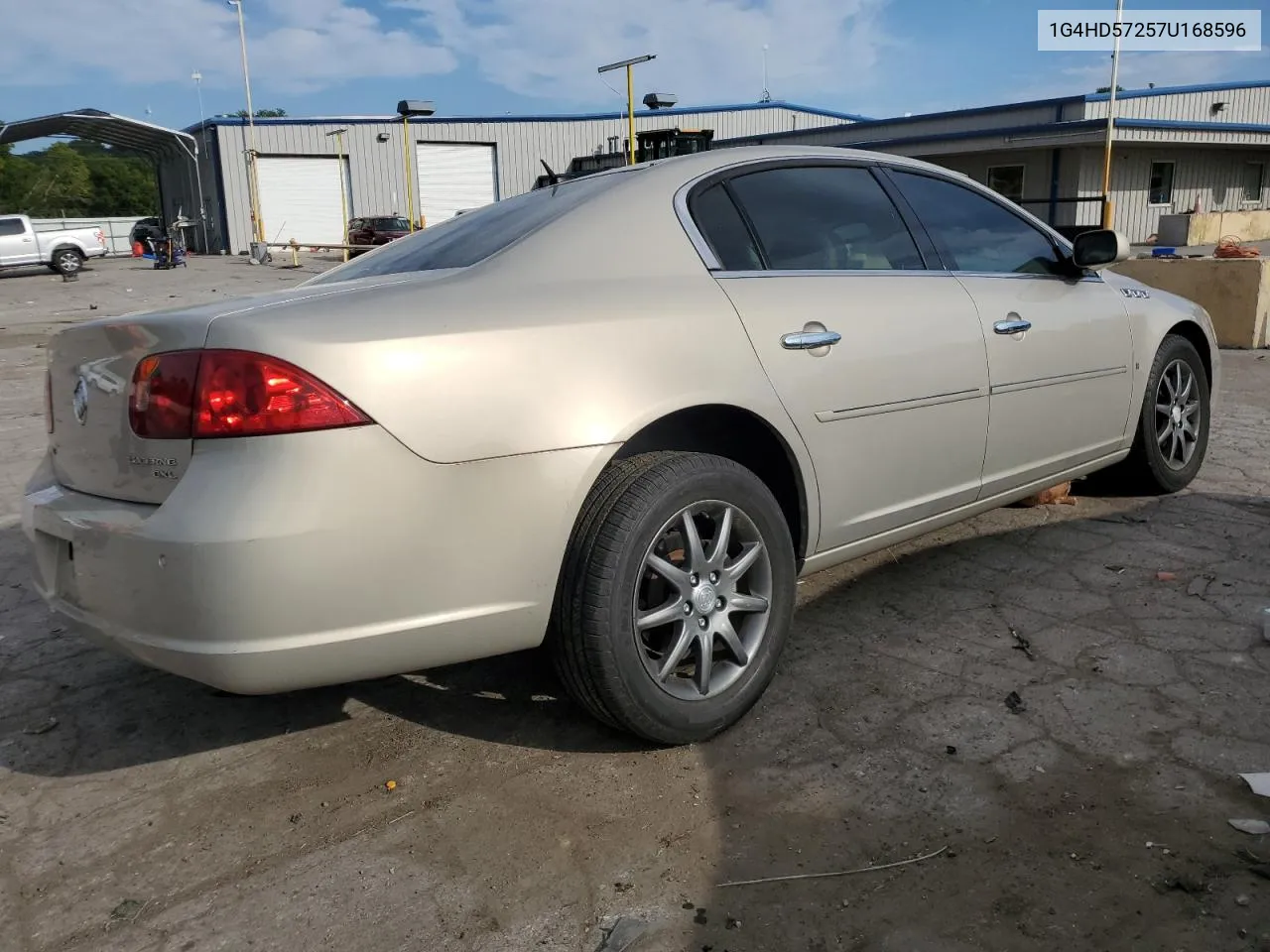 2007 Buick Lucerne Cxl VIN: 1G4HD57257U168596 Lot: 70239074