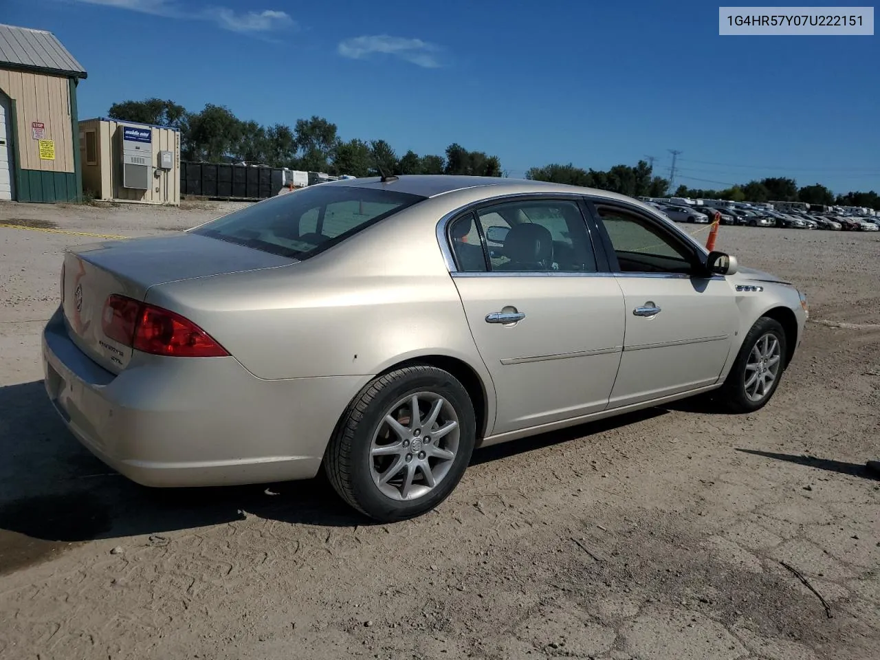 1G4HR57Y07U222151 2007 Buick Lucerne Cxl