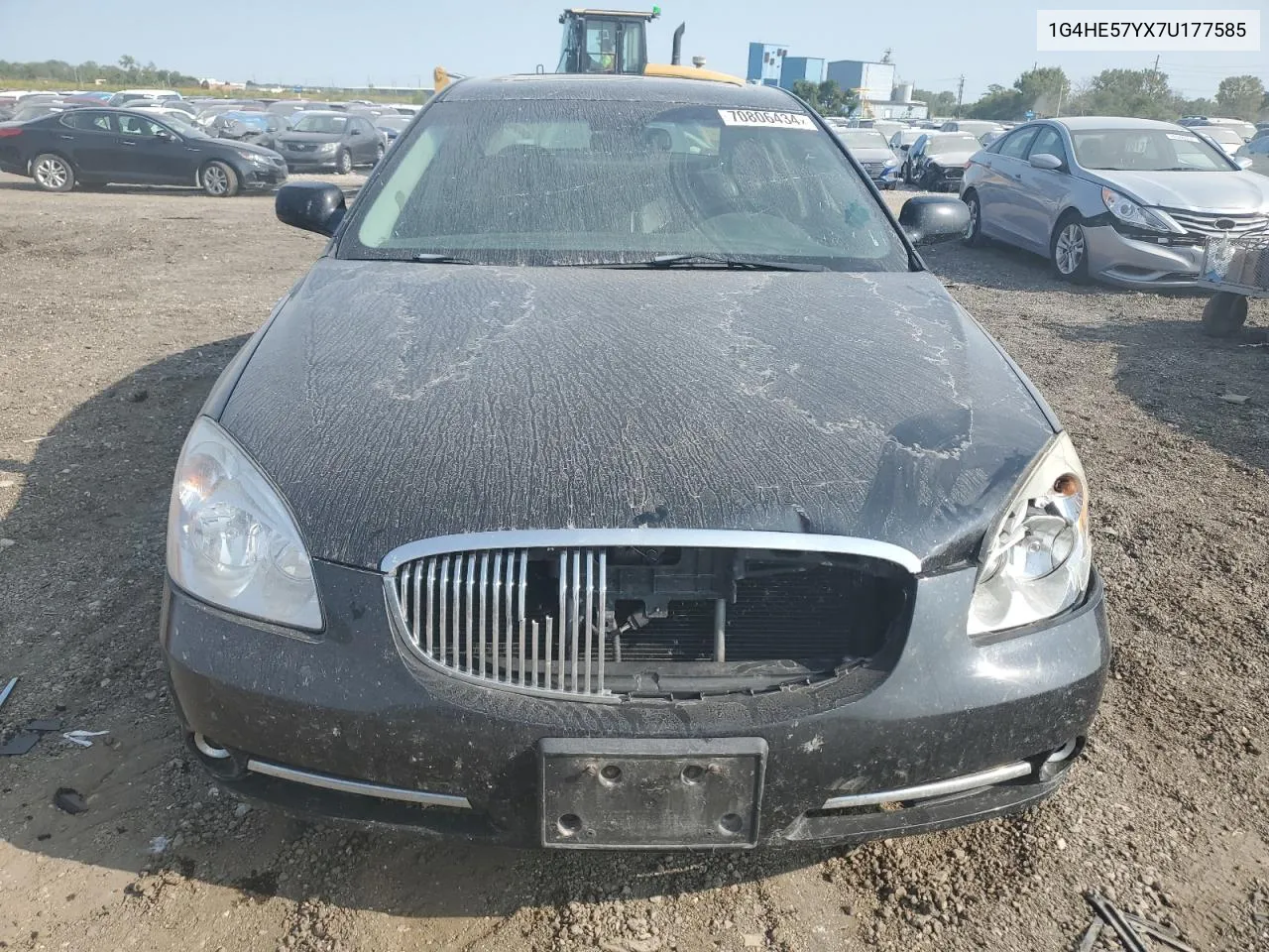 2007 Buick Lucerne Cxs VIN: 1G4HE57YX7U177585 Lot: 70806434