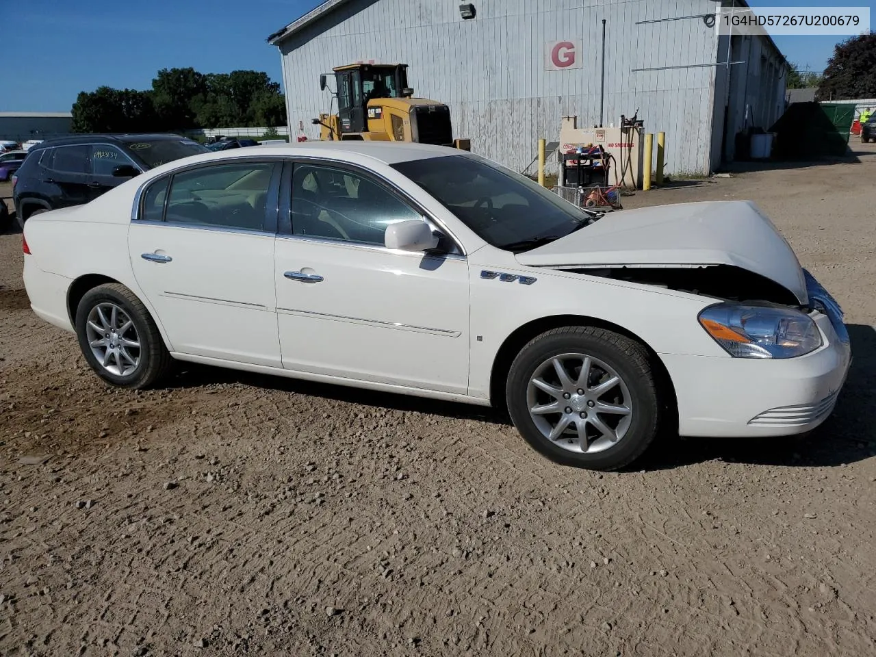 2007 Buick Lucerne Cxl VIN: 1G4HD57267U200679 Lot: 70952944