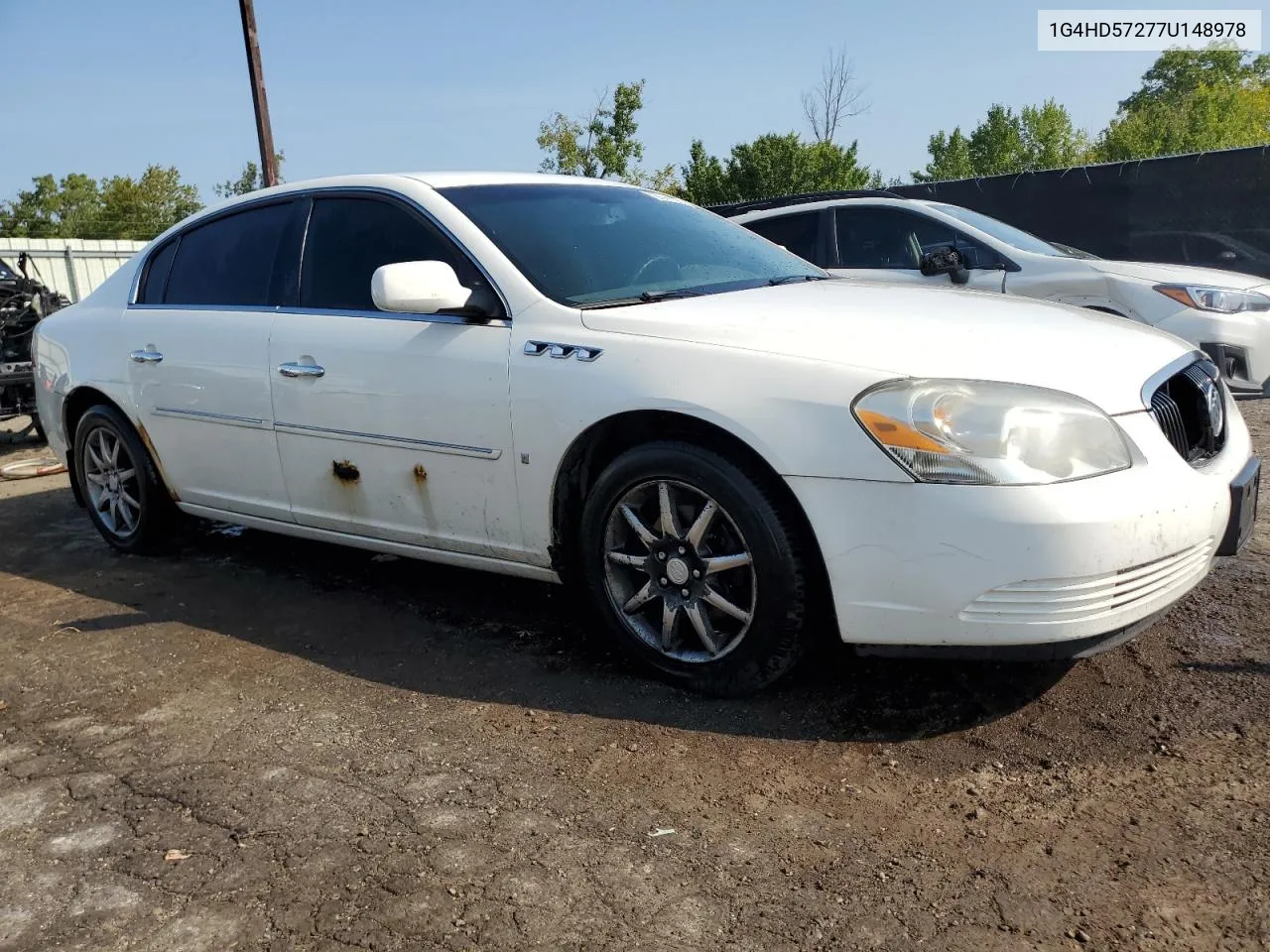 2007 Buick Lucerne Cxl VIN: 1G4HD57277U148978 Lot: 70998644