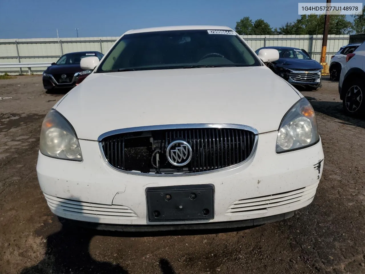 2007 Buick Lucerne Cxl VIN: 1G4HD57277U148978 Lot: 70998644