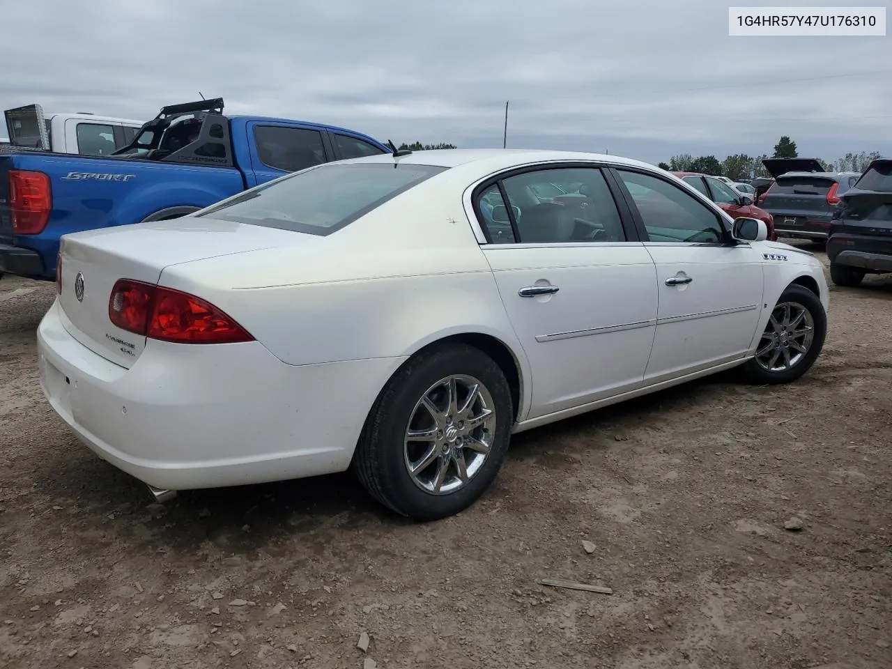 2007 Buick Lucerne Cxl VIN: 1G4HR57Y47U176310 Lot: 71163434