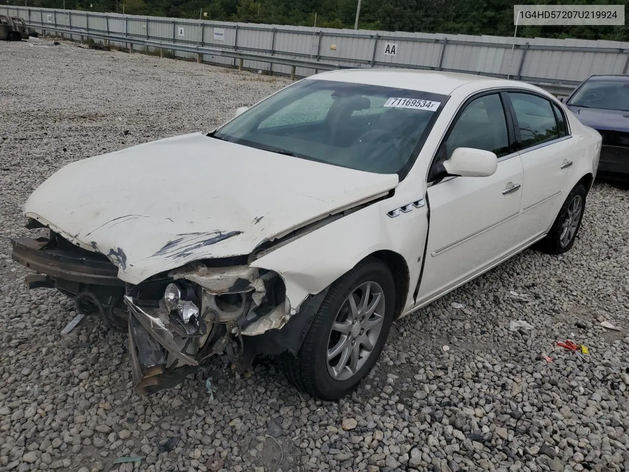 1G4HD57207U219924 2007 Buick Lucerne Cxl