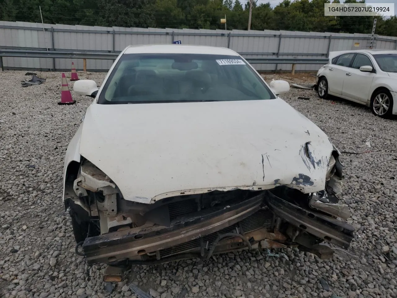 1G4HD57207U219924 2007 Buick Lucerne Cxl