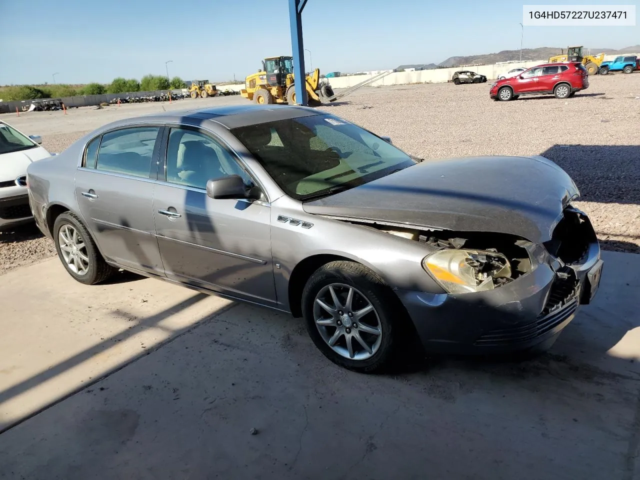 2007 Buick Lucerne Cxl VIN: 1G4HD57227U237471 Lot: 71291374