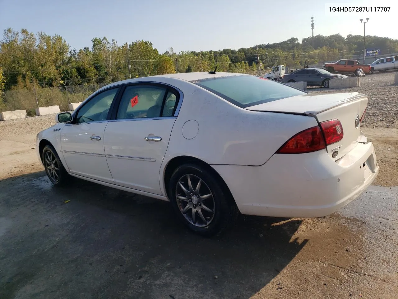 2007 Buick Lucerne Cxl VIN: 1G4HD57287U117707 Lot: 71623694