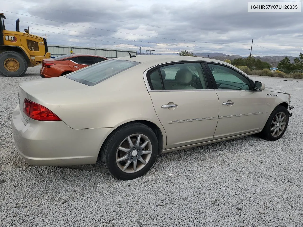 2007 Buick Lucerne Cxl VIN: 1G4HR57Y07U126035 Lot: 71640264