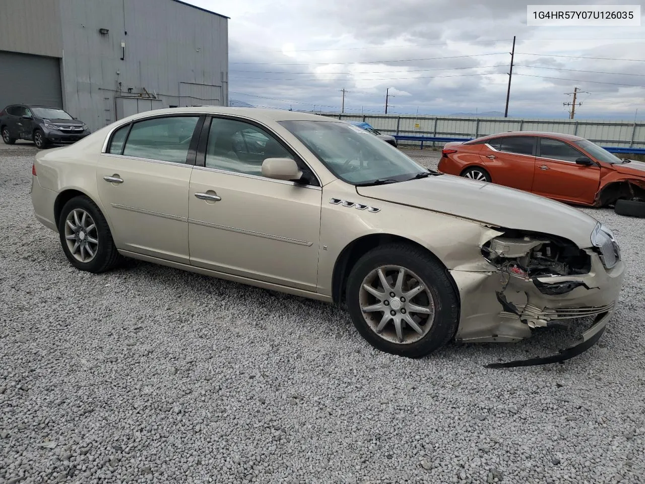 2007 Buick Lucerne Cxl VIN: 1G4HR57Y07U126035 Lot: 71640264