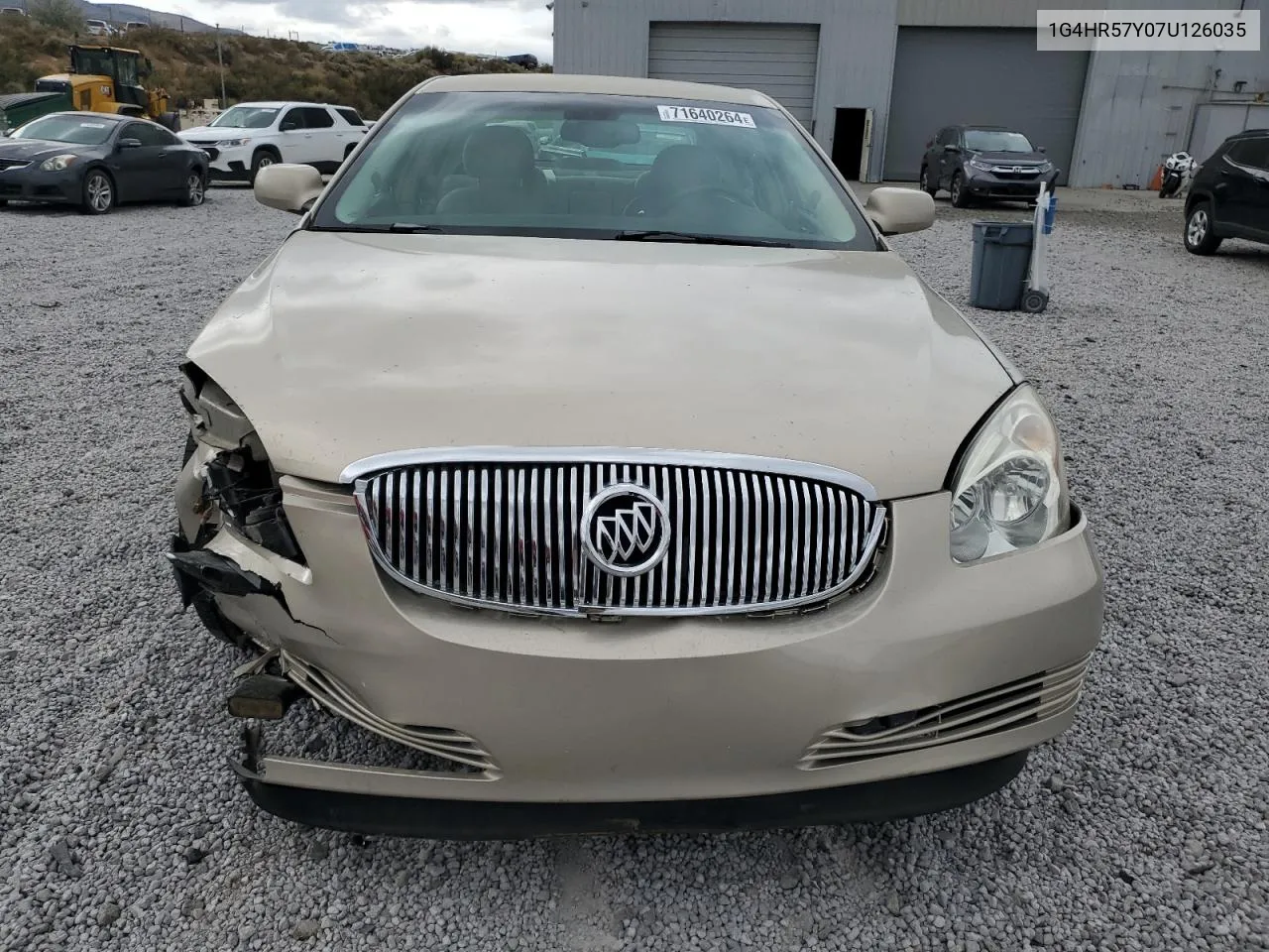 2007 Buick Lucerne Cxl VIN: 1G4HR57Y07U126035 Lot: 71640264