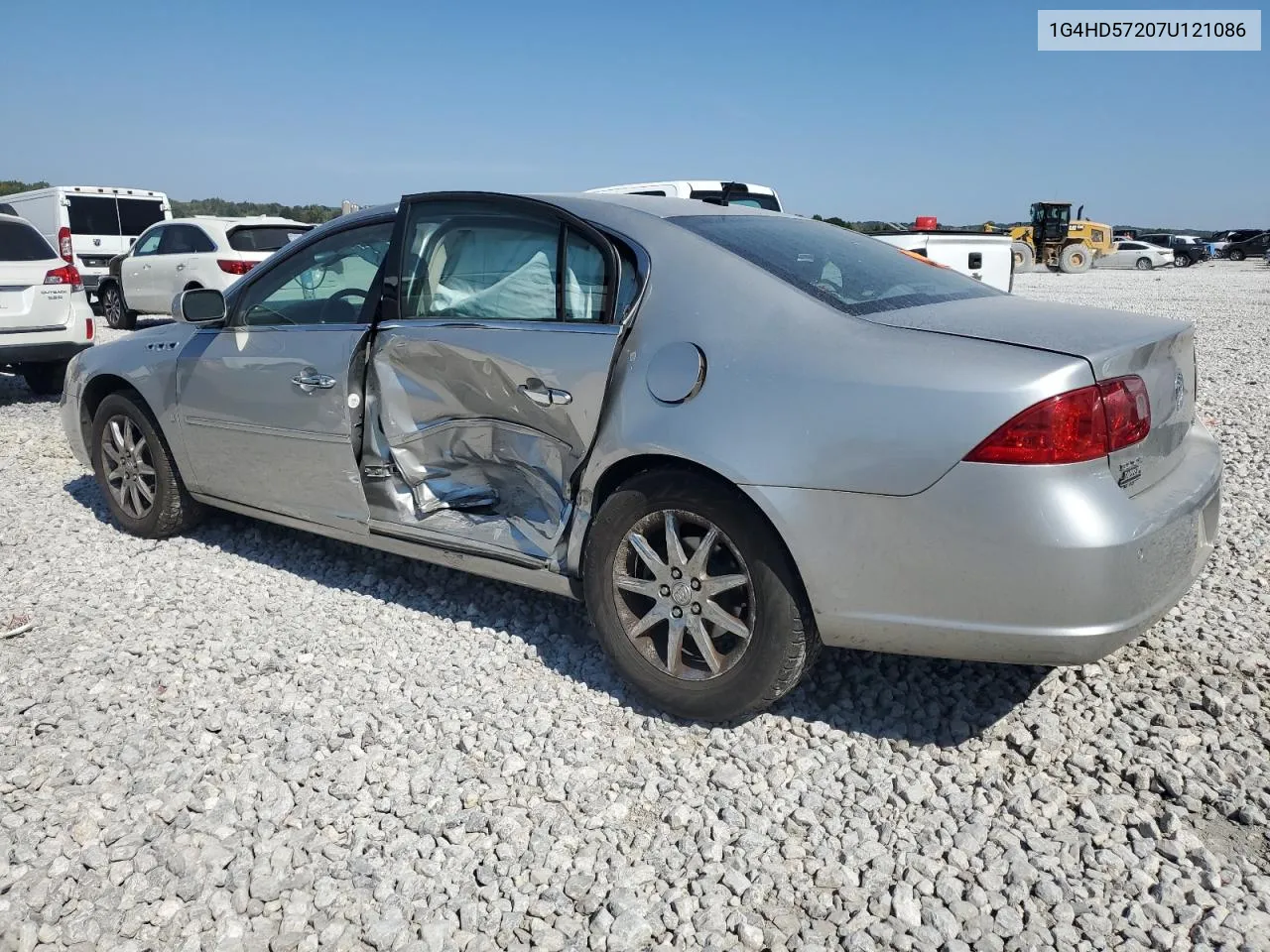 2007 Buick Lucerne Cxl VIN: 1G4HD57207U121086 Lot: 71718714